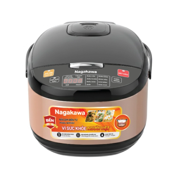 Nồi cơm điện tử Nagakawa NER5557 (1.8)